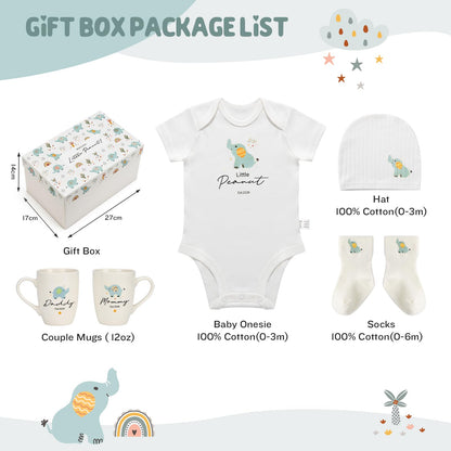 AW BRIDAL New Mom Gifts for Women, Baby Gift Baskets for Boys Baby Shower