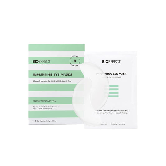Bioeffect Imprinting Hydrogel Eye Masks | DePuffing & Dark Circles, 8 Pairs