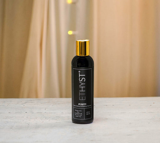 ETHYST® Purity Face & Body Glycolic Exfoliating Cleanser